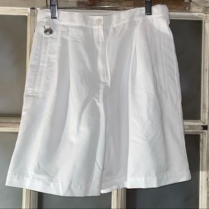 Lizgolf Coolmax Pleated Golf Bermuda Shorts sz 4p
